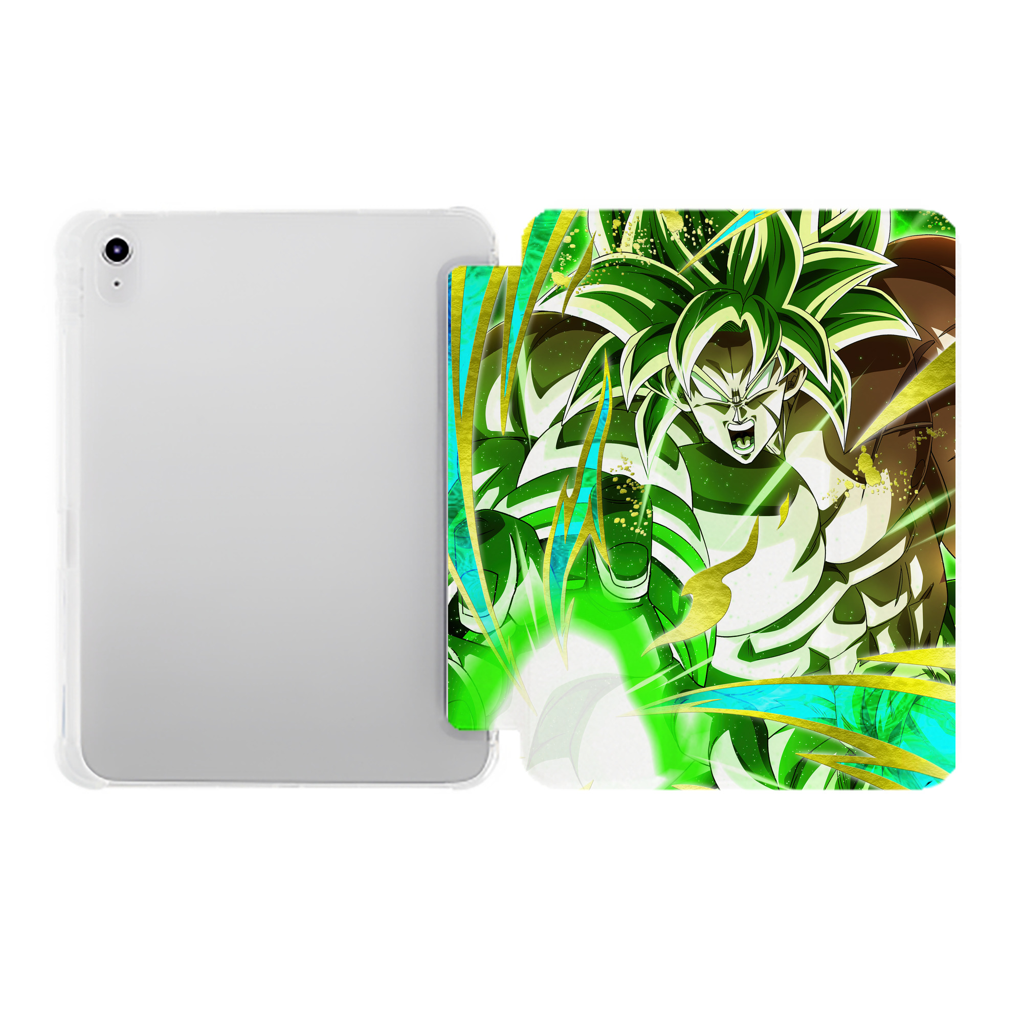（画像用） ドラゴンボール DRAGON BALL IPad ケース ペン収納付き 三つ折りスタンド PUレザー×シリコン 対応機種9.5/10.5/10.9インチ